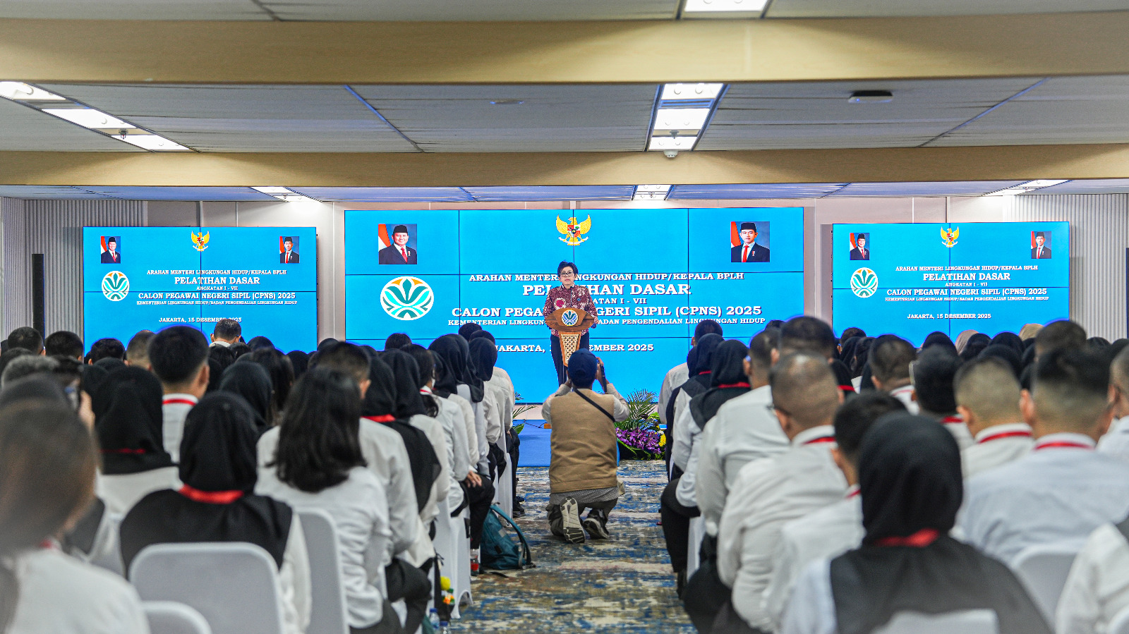 Sekertaris Utama KLH/BPLH Tegaskan Peran Strategis ASN Muda di Latsar CPNS KLH/BPLH 2025