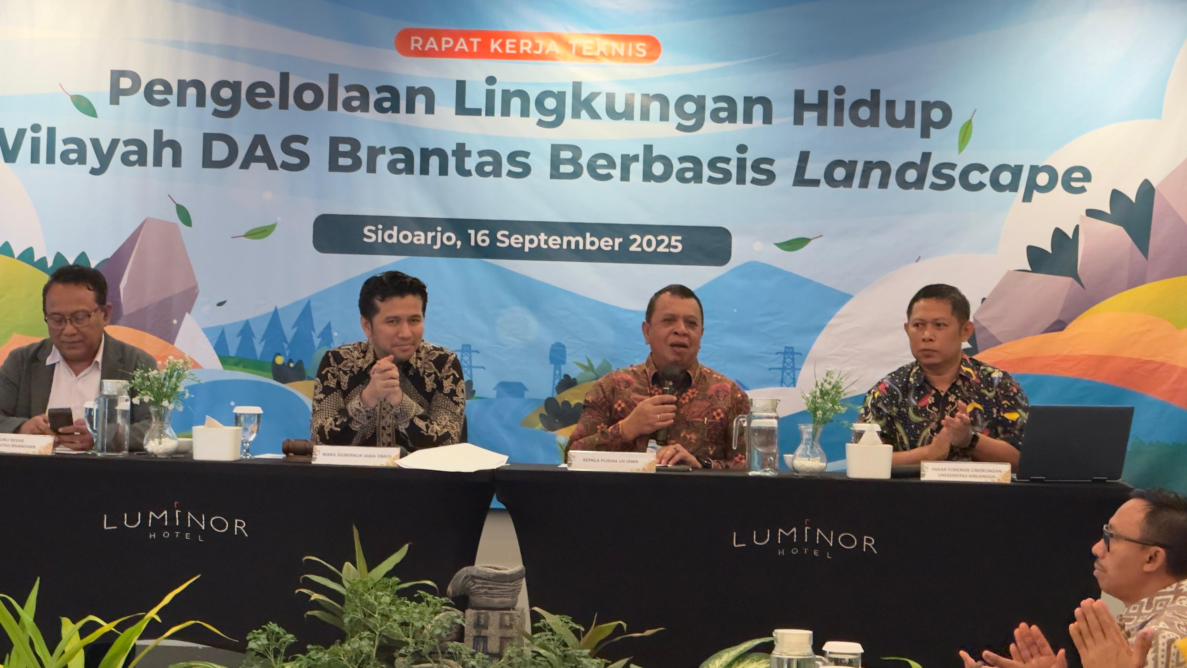 Kementerian LH/BPLH Gelar Rakernis DAS Brantas: Dari Hulu ke Hilir, Saatnya Bertindak!