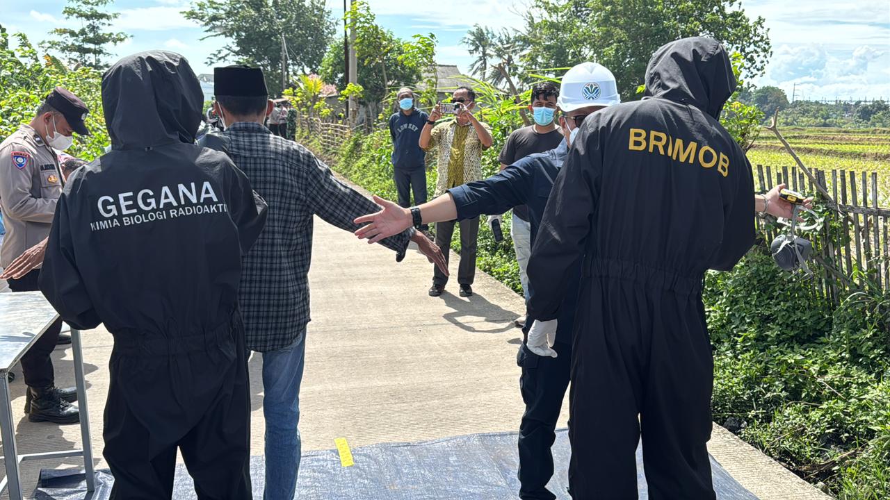 Satuan Tugas Cesium-137 Percepat Dekontaminasi di Cikande, 91 Warga di Zona Merah Telah Direlokasi Sementara