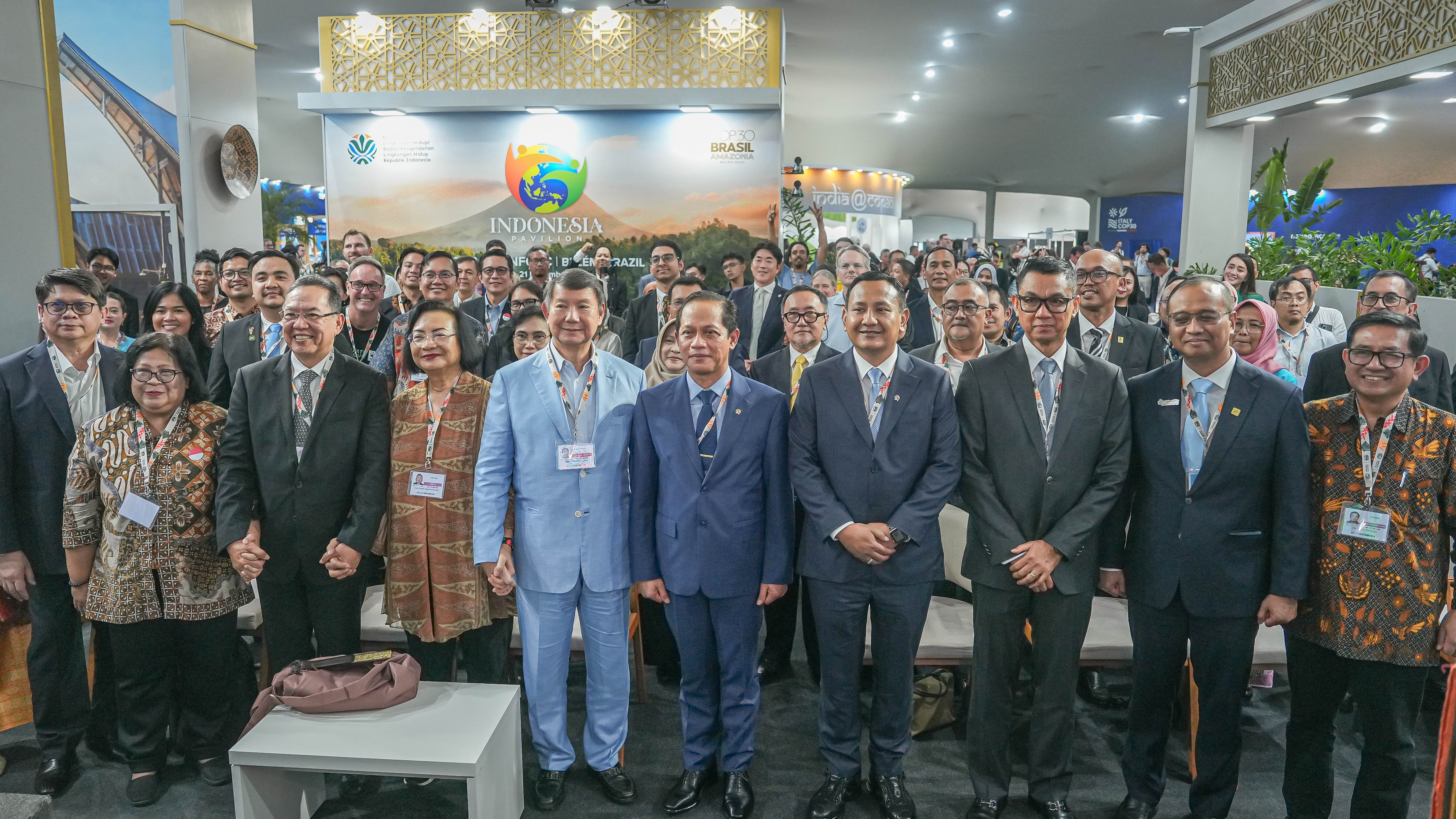 Paviliun Indonesia di COP30 Resmi Buka: Menjadi Jembatan Hijau Dunia Menuju Ekonomi Rendah Emisi