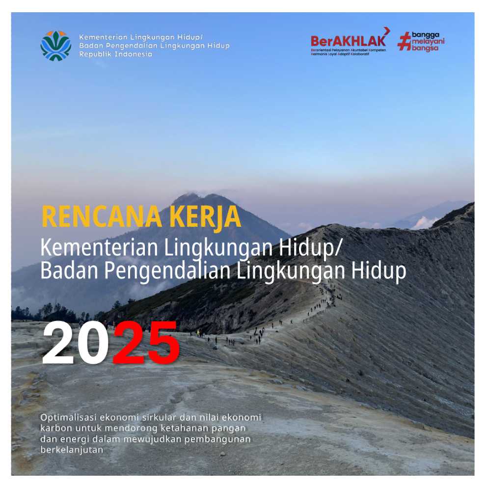 Renja Kementerian Lingkungan Hidup/Badan Pengendalian Lingkungan Hidup Tahun 2025